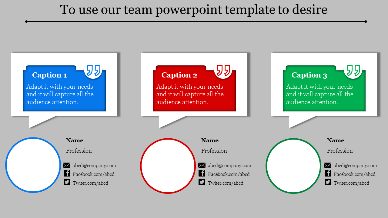 Team PowerPoint Templates and Google Slides Themes